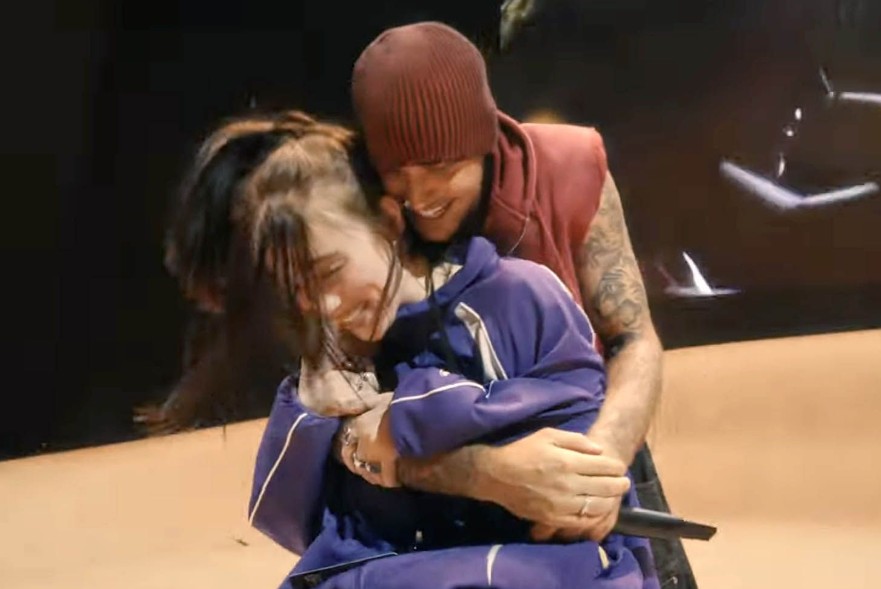 justin bieber and bilie eilish in Coachella